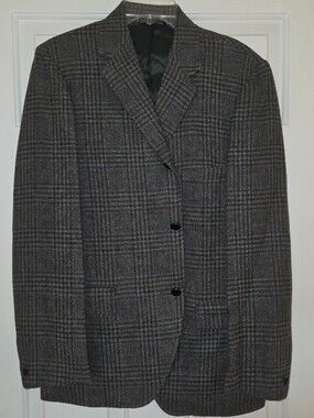 Vintage Plaid Blazer - Classic Tailored Style, Ball Stores Varsity Shop